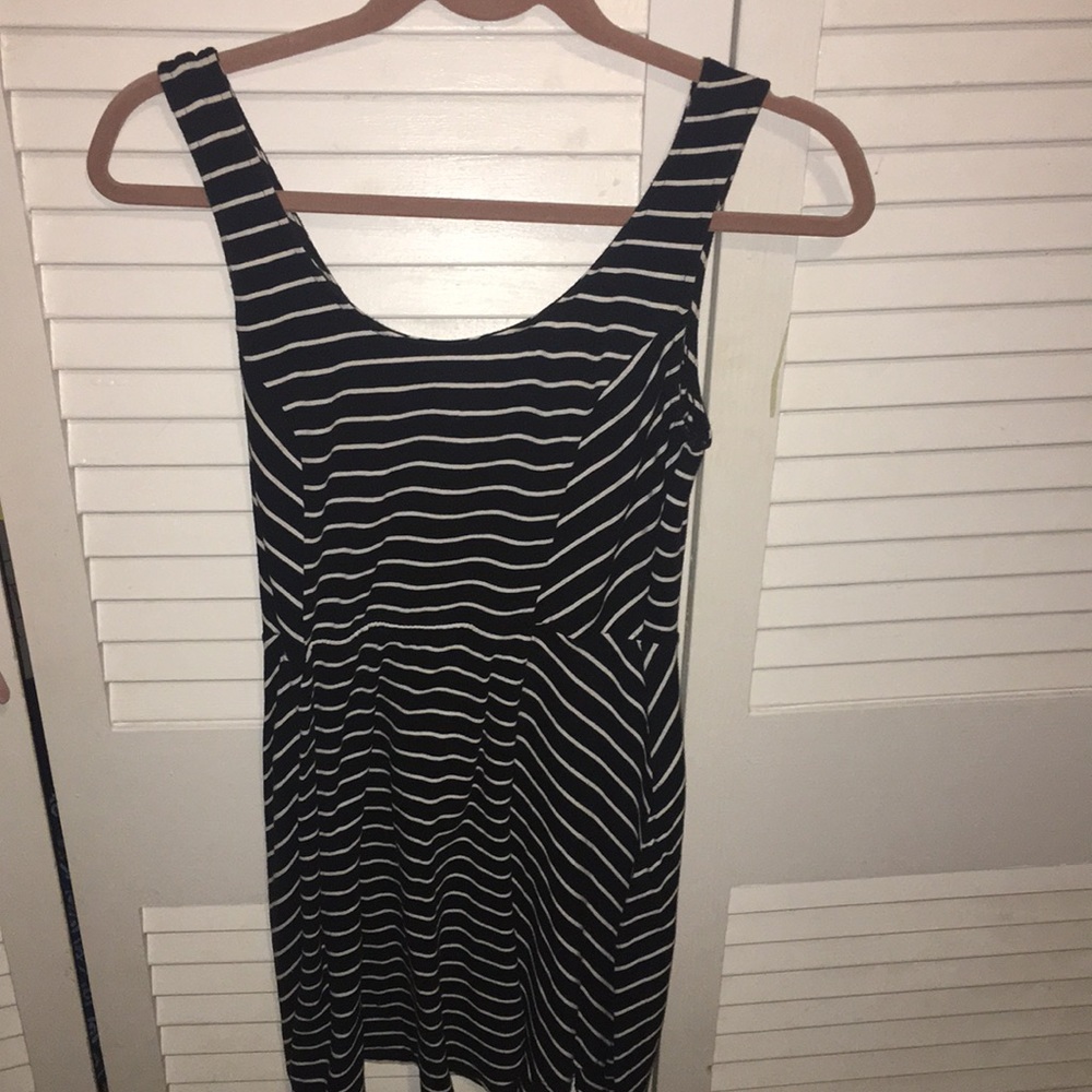 Striped Tank Top Dress